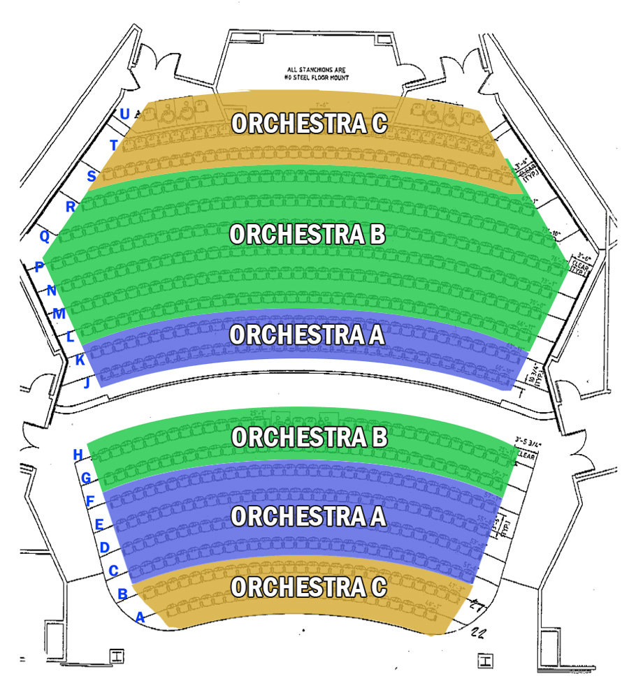 Chance Theater Seating Chart